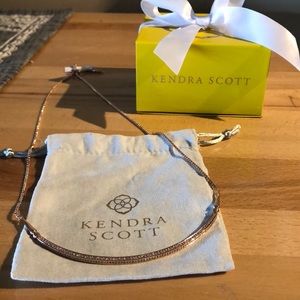 Rose Gold Kendra Scott Necklace